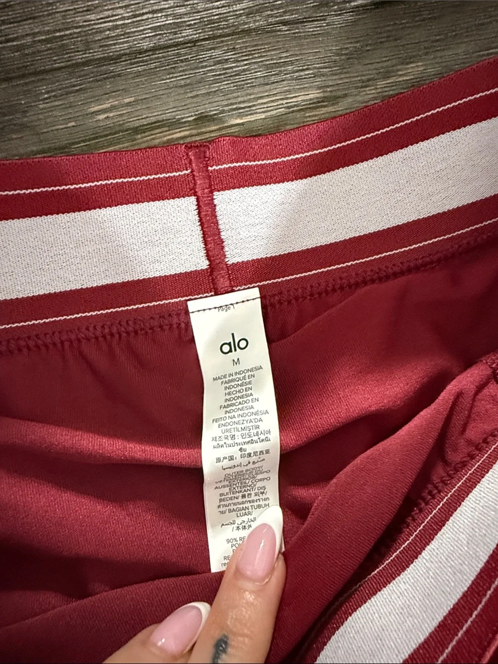2 Alo Match Point Tennis Skirt